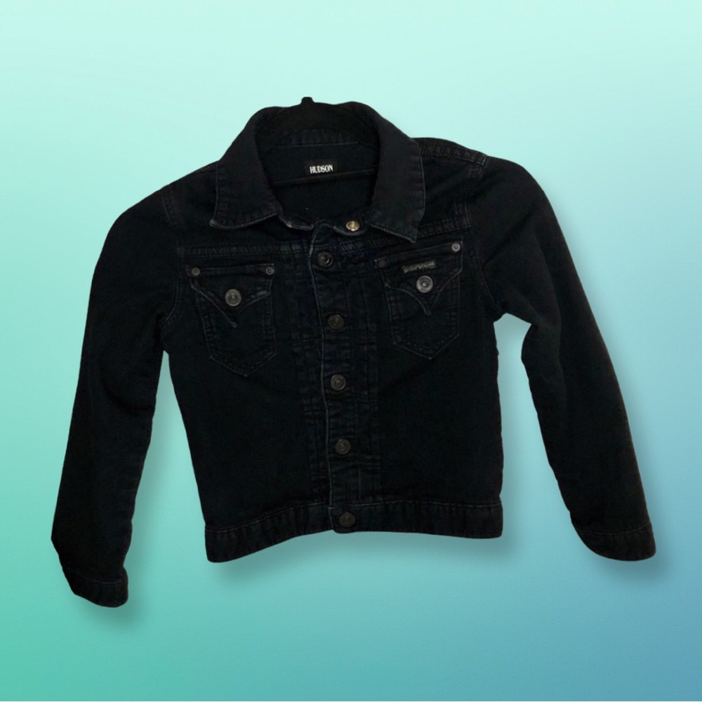 HUDSON Jacket Kids black jean jacket